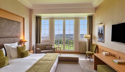 Habitación Deluxe, 1 cama de matrimonio grande, vistas al mar