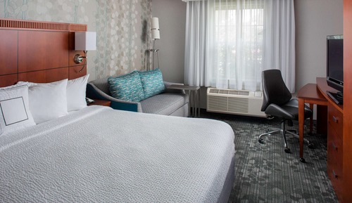 Habitación estándar, 1 cama de matrimonio grande con sofá cama
