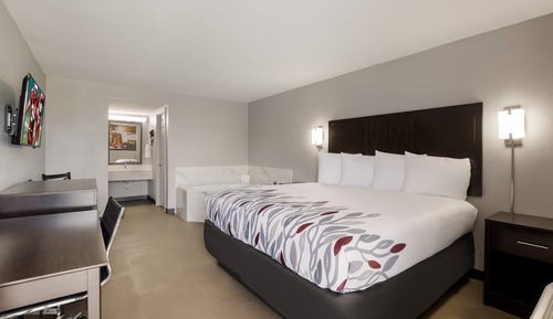 Habitación Deluxe, 1 cama de matrimonio grande, fumadores, bañera de hidromasaje