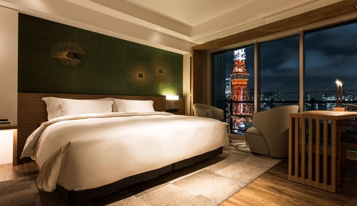 Habitación, no fumadores (High Floor, King, Tokyo Tower View,)