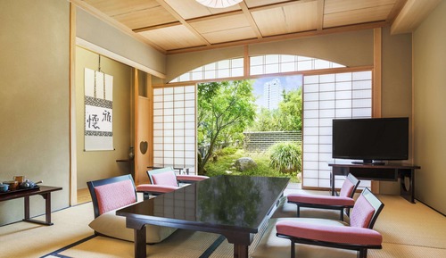 Suite, no fumadores (JapaneseGarden 2F 2singlebeds&2Futons)