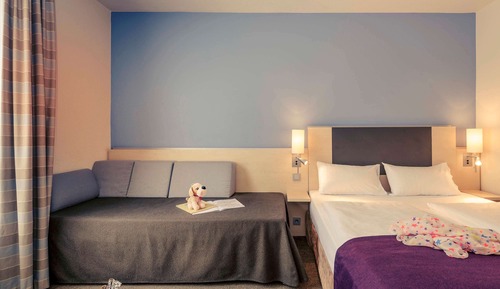 Habitación estándar, 1 cama de matrimonio con sofá cama