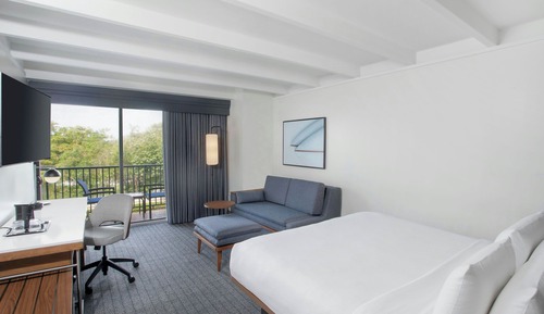 Habitación, 1 cama de matrimonio grande con sofá cama, no fumadores, planta baja