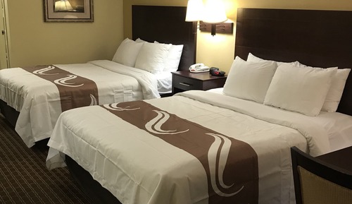 Habitación estándar, 2 camas de matrimonio, no fumadores