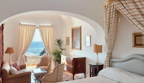 Habitación superior, vistas al mar
