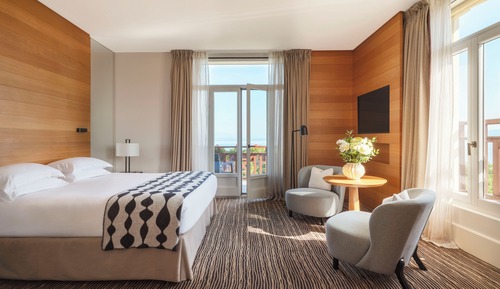 Suite, vistas al lago