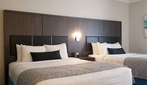 Habitación estándar, 2 camas de matrimonio, no fumadores, frigorífico
