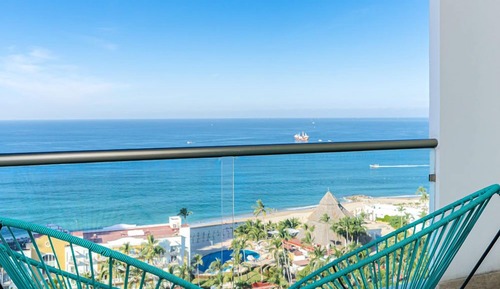 Habitación Deluxe, 1 cama de matrimonio grande, vistas al mar