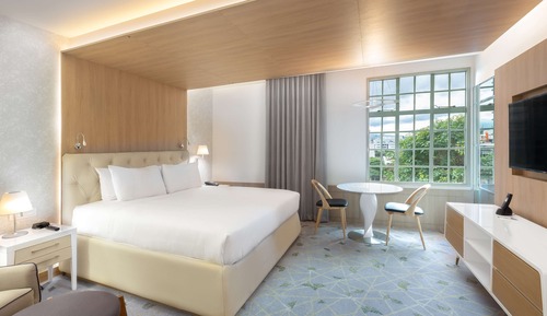 Habitación superior, 1 cama de matrimonio grande