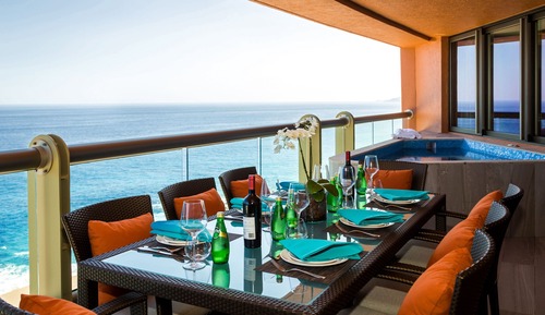 Suite presidencial, 4 habitaciones, balcón, vistas al mar (Balcony)