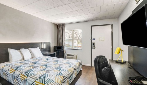 Habitación estándar, 1 cama de matrimonio, no fumadores, frigorífico y microondas