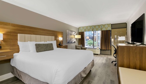Habitación estándar, 1 cama de matrimonio grande, accesible para personas con discapacidad, bañera
