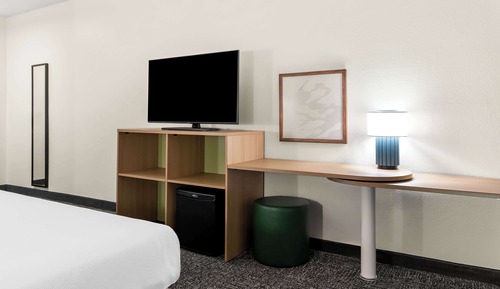 Estudio, 1 cama de matrimonio grande