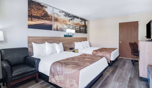 Habitación, 2 camas de matrimonio, accesible para personas con discapacidad, no fumadores