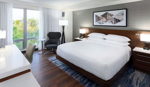 Suite ejecutiva, 1 cama de matrimonio grande, no fumadores, vistas al río