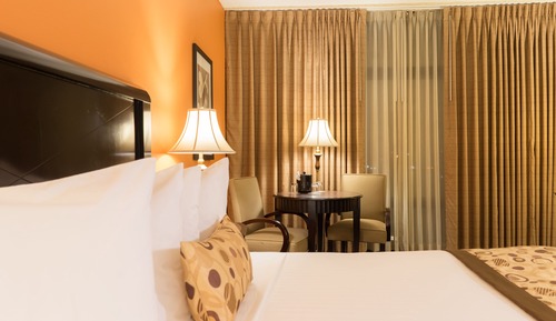 Habitación Premium, 2 camas de matrimonio, en una planta alta