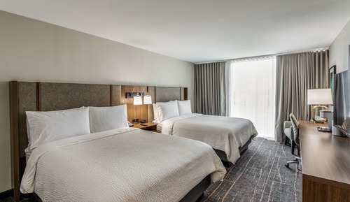 Habitación estándar, 2 camas de matrimonio