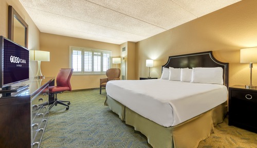 Habitación, 1 cama de matrimonio grande, no fumadores, vistas a la piscina (West)