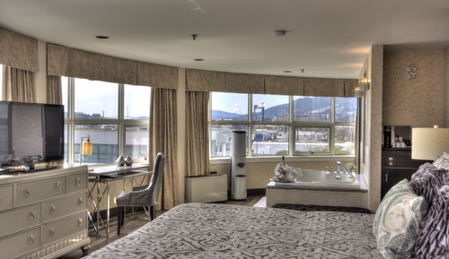 Suite panorámica, 1 cama de matrimonio grande, vistas al mar