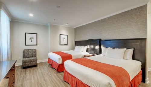 Habitación, 2 camas de matrimonio