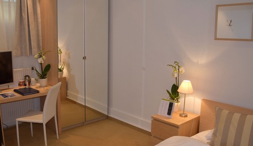 Habitación estándar con 1 cama doble o 2 individuales
