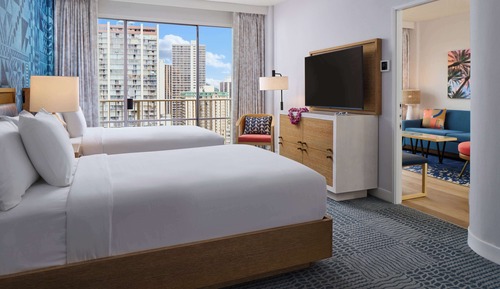 Suite, 2 habitaciones, vistas parciales al mar (1 Bath)