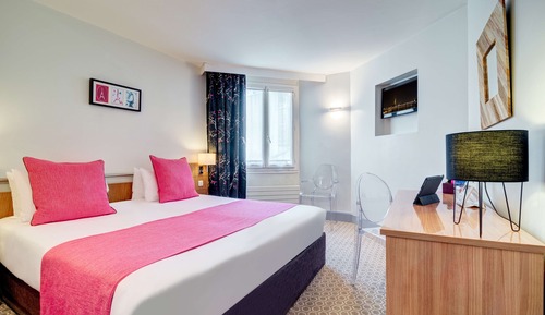 Habitación estándar con camas gemelas -Minibar soft y bandeja de cortesía, Chromecast-Prensa digital