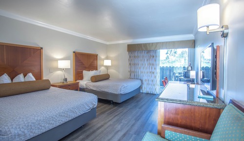 Habitación estándar, 2 camas de matrimonio, no fumadores