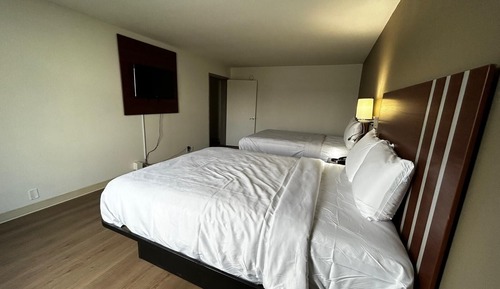 Habitación, 2 camas de matrimonio, accesible para personas con discapacidad, no fumadores