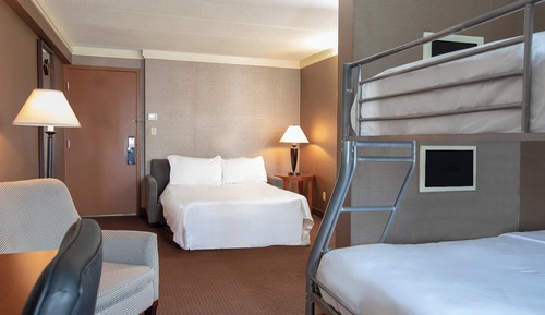 Suite, 1 cama de matrimonio grande con sofá cama