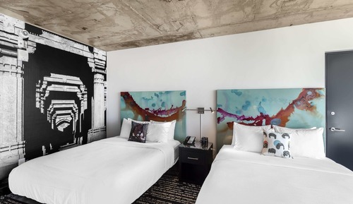 Habitación, 2 camas de matrimonio