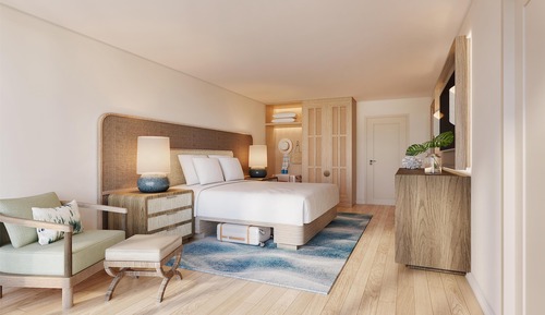 Suite Deluxe, 1 cama de matrimonio grande con sofá cama (Paradise Suite, Coconut Wing)