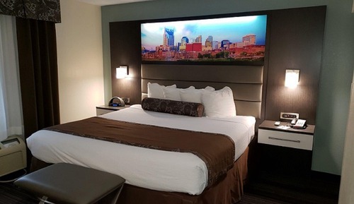 Suite Deluxe, 1 cama de matrimonio grande con sofá cama