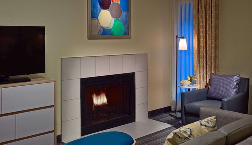 Suite estudio, 1 cama de matrimonio grande, chimenea