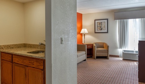Suite, 1 cama de matrimonio grande (Additional Living Area)