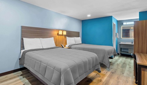 Habitación estándar, 2 camas de matrimonio, fumadores