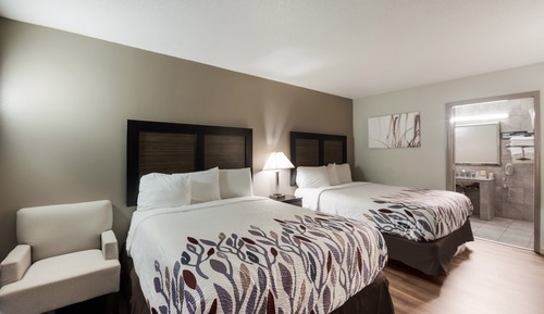 Habitación Deluxe, 2 camas de matrimonio, no fumadores