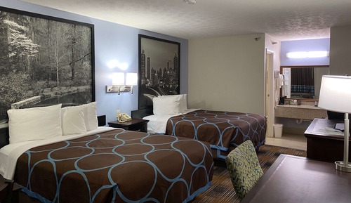 Habitación estándar, 2 camas de matrimonio, fumadores