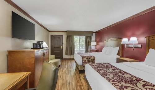 Habitación estándar, 2 camas de matrimonio, no fumadores, frigorífico y microondas