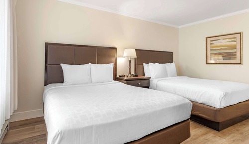 Habitación estándar, 2 camas de matrimonio, no fumadores, frigorífico