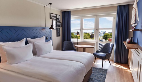 Habitación Confort, vistas al puerto