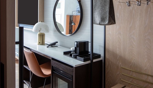 Habitación Deluxe, 2 camas de matrimonio, vistas a la ciudad