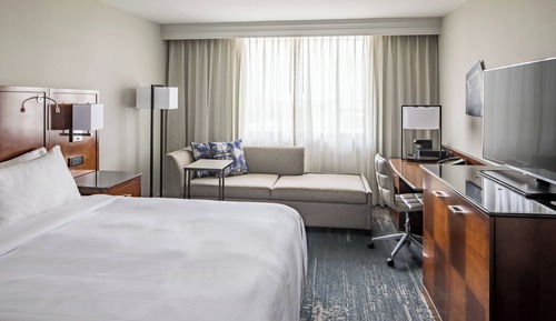 Habitación Deluxe, 1 cama de matrimonio grande con sofá cama