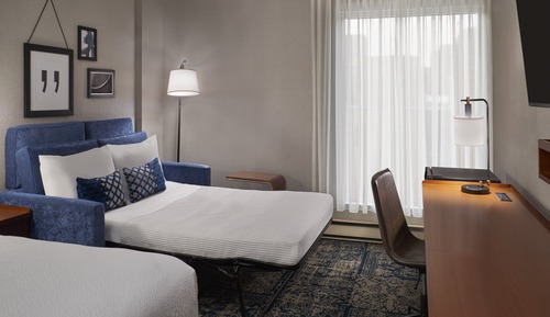 Habitación Deluxe, 1 cama de matrimonio grande con sofá cama, no fumadores