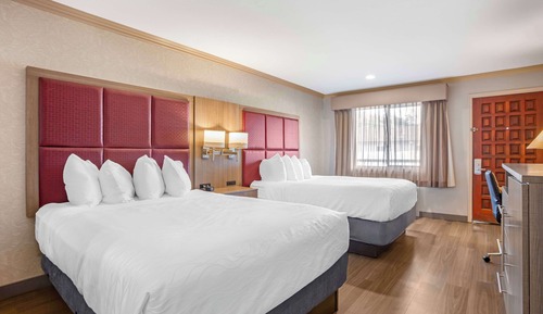 Habitación estándar, 2 camas de matrimonio, no fumadores, frigorífico y microondas