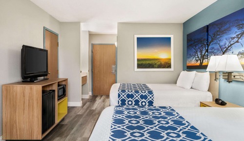 Habitación estándar doble, 2 camas dobles