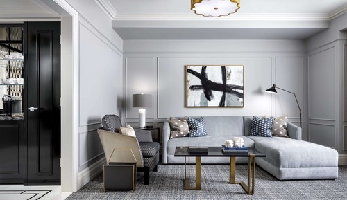 Fairmont Gold, Suite, 1 cama de matrimonio grande, no fumadores, acceso al Business Lounge
