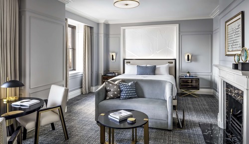 Fairmont Gold, Suite estudio, 1 cama de matrimonio grande, no fumadores, acceso al Business Lounge