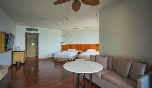 Suite junior, 2 camas dobles, Acceso al salón del club (Executive)