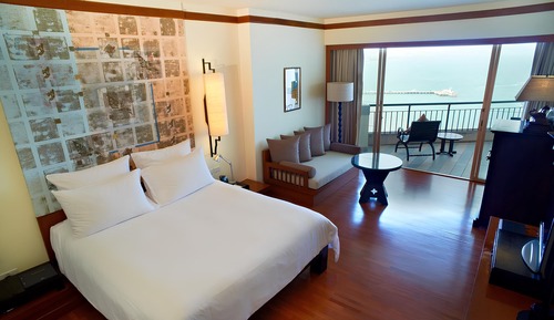 Habitación clásica, 1 cama de matrimonio grande, vistas al mar